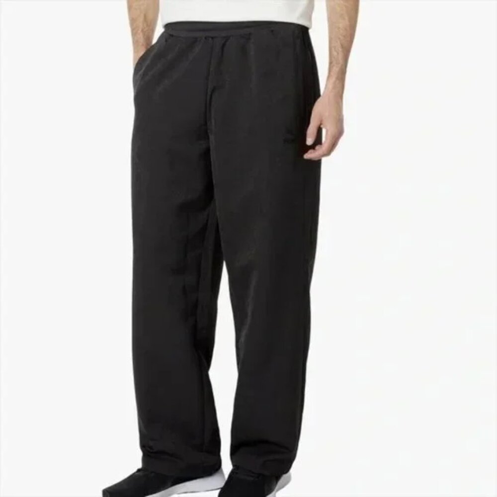 PUMA Men's Paisley Luxe Jacquard Drawstring Track Pants, Black, L
